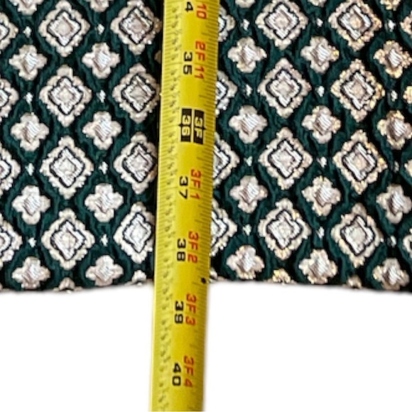 Modcloth X Anna Sui Collaboration Green & Gold Dress. New with tags. Size 14 - Picture 14 of 14